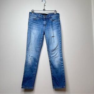Joe's Jeans Skinny Cropped Jeans  in Tibbie Light Distressing Size 27